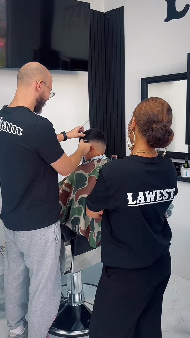 LAWEST Hollywood barbers at work